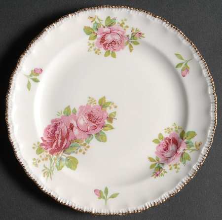 Royal Rose Bread & Butter Plate