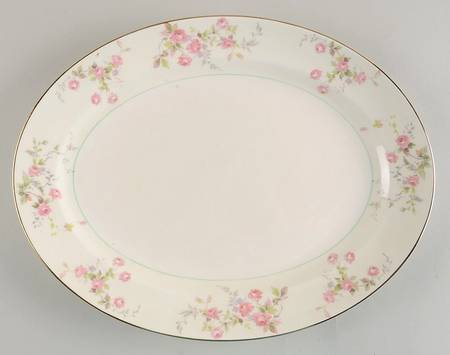 Roselyn 15" Oval Serving Platter