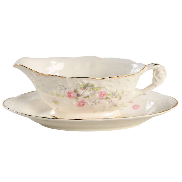 Rosebank Gravy Boat & Underplate