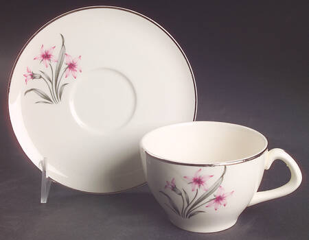 Sharon Flat Cup & Saucer Set