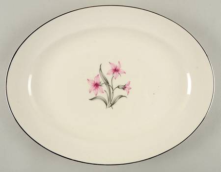Sharon 13" Oval Serving Platter