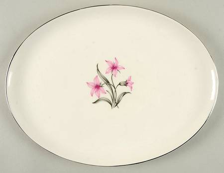 Sharon 13" Oval Serving Platter