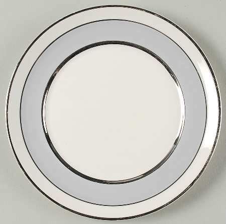 Silver Dawn Salad Plate