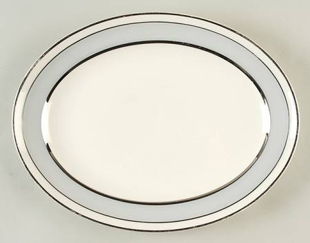 Silver Dawn 11" Oval Serving Platter