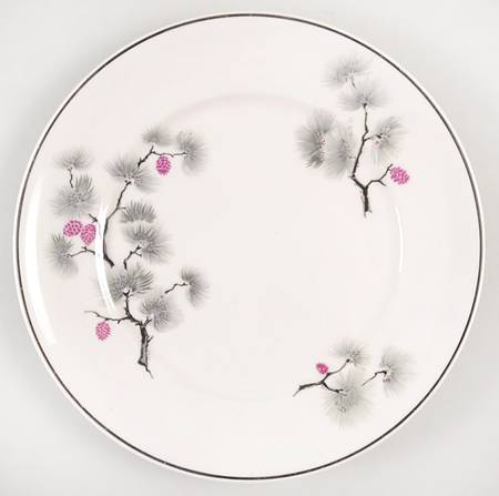 Silver Pine Dessert/Pie Plate