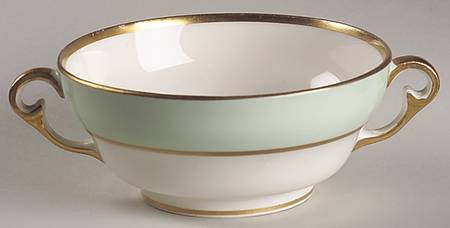 Spring Footed Cream Soup Bowl