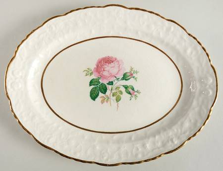 Windsor Rose 11" Oval Serving Platter