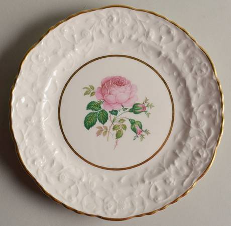 Windsor Rose Dessert/Pie Plate