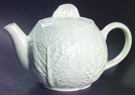 Cabbage White Teapot & Lid