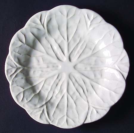 Cabbage White Bread & Butter Plate