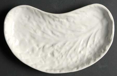 Cabbage White Crescent Salad Plate