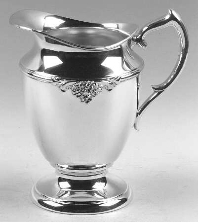 Silverplate Hollowware Silverplate Water Pitcher