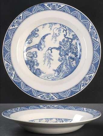 Mallard (No Trim) Large Rim Soup Bowl