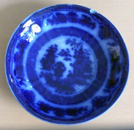 Manilla Saucer for Footed Cup w/No Handle