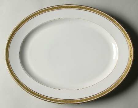 The Athena 15" Oval Serving Platter