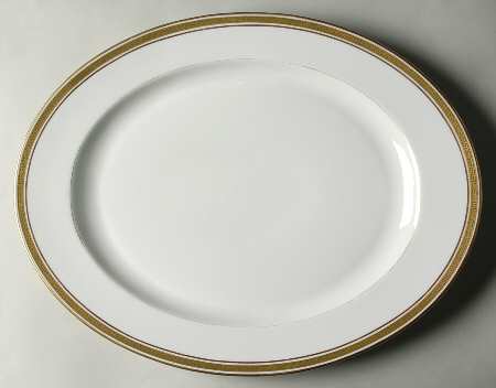The Athena 18" Oval Serving Platter