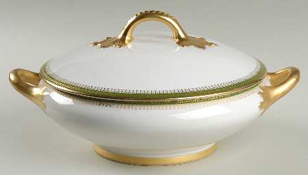 Narbonne (Verge, Rim) Round Covered Vegetable