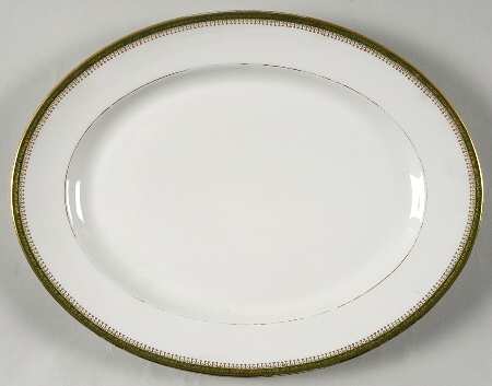 Narbonne (Verge, Rim) 13" Oval Serving Platter