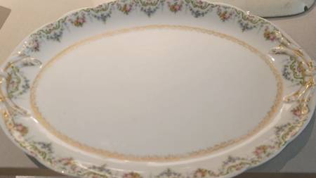 POY104 14" Oval Serving Platter