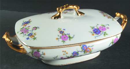 Rheims Rectangular Covered Vegetable by Jean Pouyat