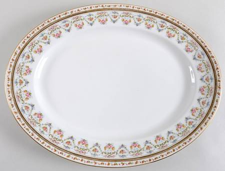 POY63 17" Oval Serving Platter