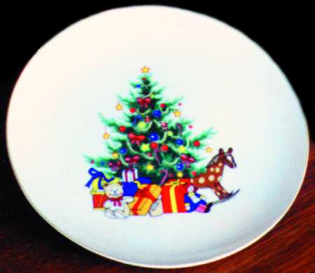 Happy Holiday Salad Plate