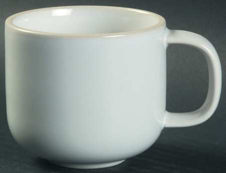 Arctic White Flat Cup