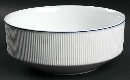 Blue Line 8" Round Vegetable Bowl