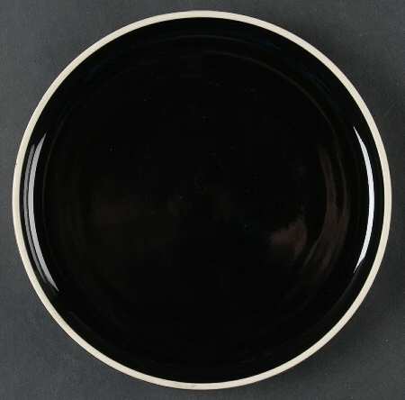 Radius Black Salad Plate
