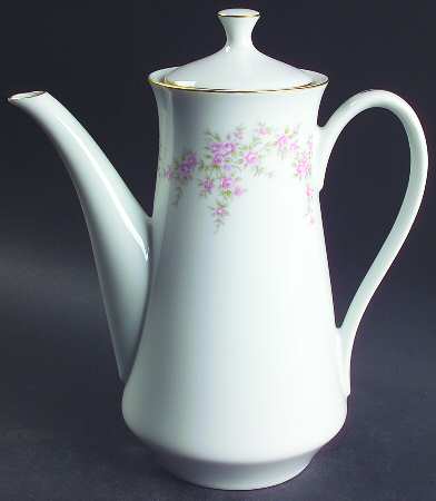 April Rose Coffee Pot & Lid