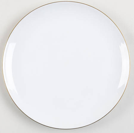 Band of Gold Salad Plate