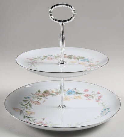 Berkshire 6 5/8"-10"  2 Tiered Serving Tray (Dp, Sp) HC