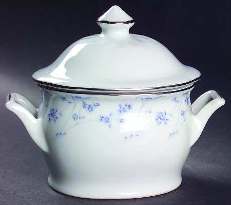 Blue Dawn Sugar Bowl & Lid