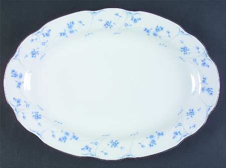 Blue Dawn 13" Oval Serving Platter