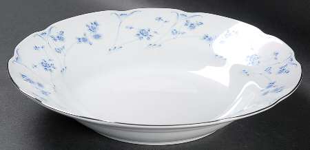 Blue Dawn Large Rim Soup Bowl