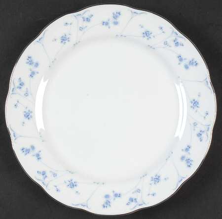 Blue Dawn Salad Plate