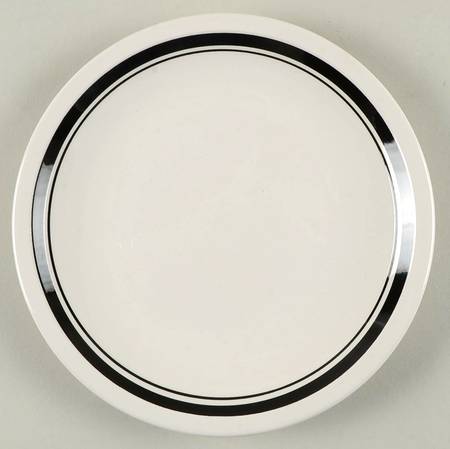 Black Pearl Salad Plate