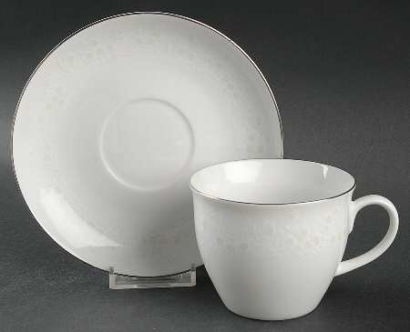 Coronation Flat Cup & Saucer Set