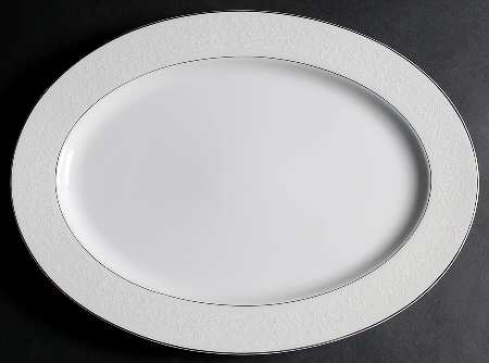 Lamar 16" Oval Serving Platter
