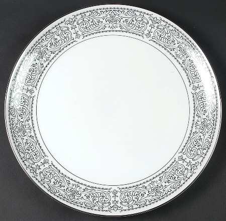 London Terrace (Platinum) 12" Chop Plate (Round Platter)
