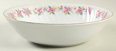 Rose Briar 9" Round Vegetable Bowl