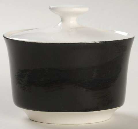 Sable Sugar Bowl & Lid