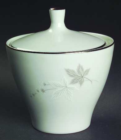 Silver Maple Sugar Bowl & Lid