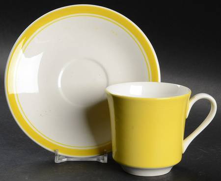 Sunny Flat Cup & Saucer Set