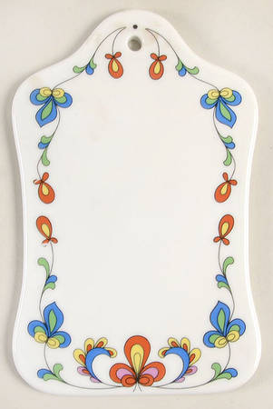 Farmer's Rose (Rim, Gold Trim) Trivet