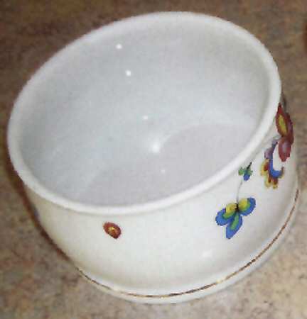 Farmer's Rose (Rim, Gold Trim) 4" All Purpose Bowl