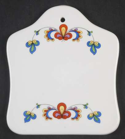 Farmer's Rose (Rim, Gold Trim) Trivet