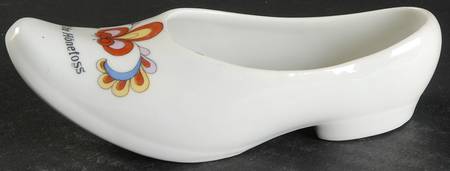 Farmer's Rose (Rim, Gold Trim) Shoe