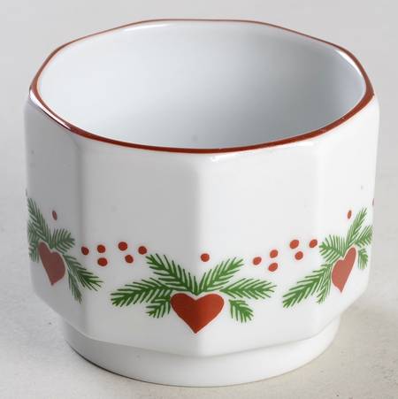 Hearts & Pines (Multisided) Mini Open Sugar Bowl