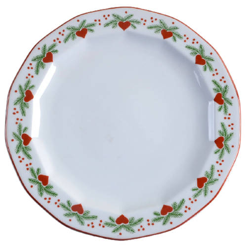 Hearts & Pines (Multisided) Salad Plate by Porsgrund